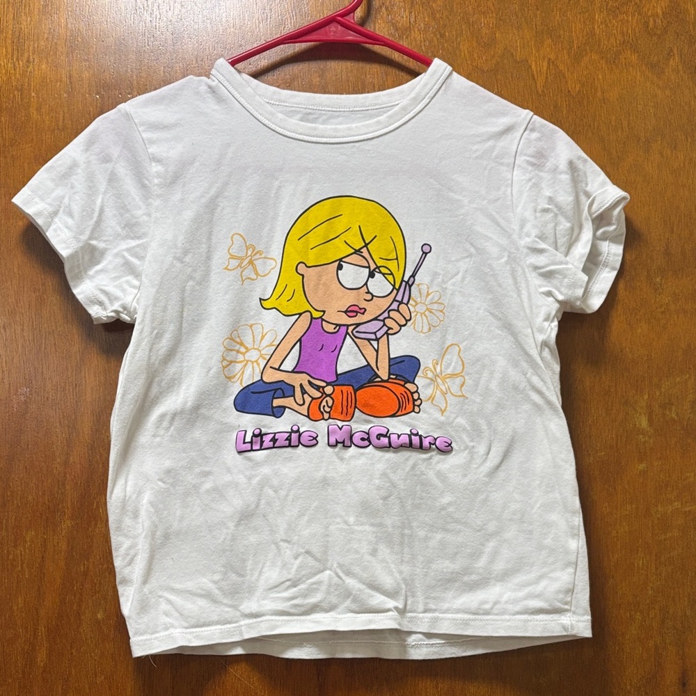 Disney - Lizzie McGuire - White Graphic Tee